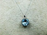 silver chain blue stone a3